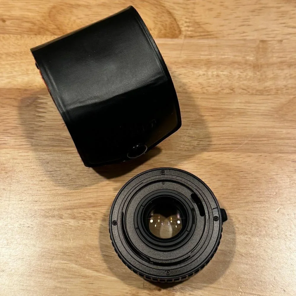 Vintage Vivitar MC Tele Converter Lens 2x-22 Pentax Mount w/ Caps & Case